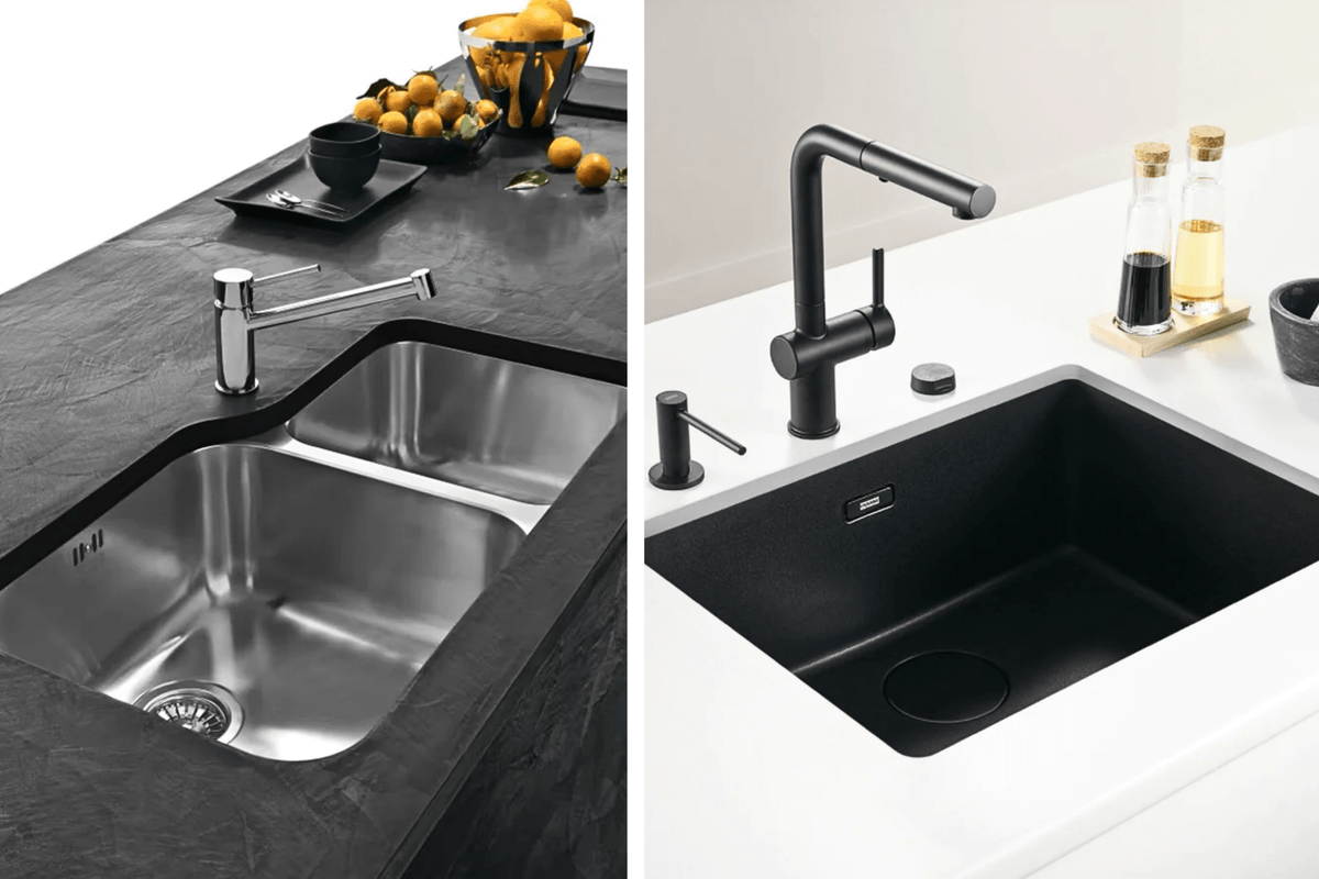 Stainless Steel vs. Granite Sinks: Which One Should You Choose? – MeeraMore