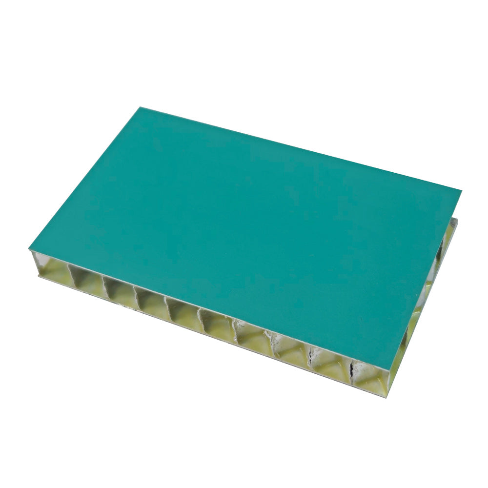 Aluminum Honeycomb Panel, Aluminum Panel Sheet, Teal Green Panel