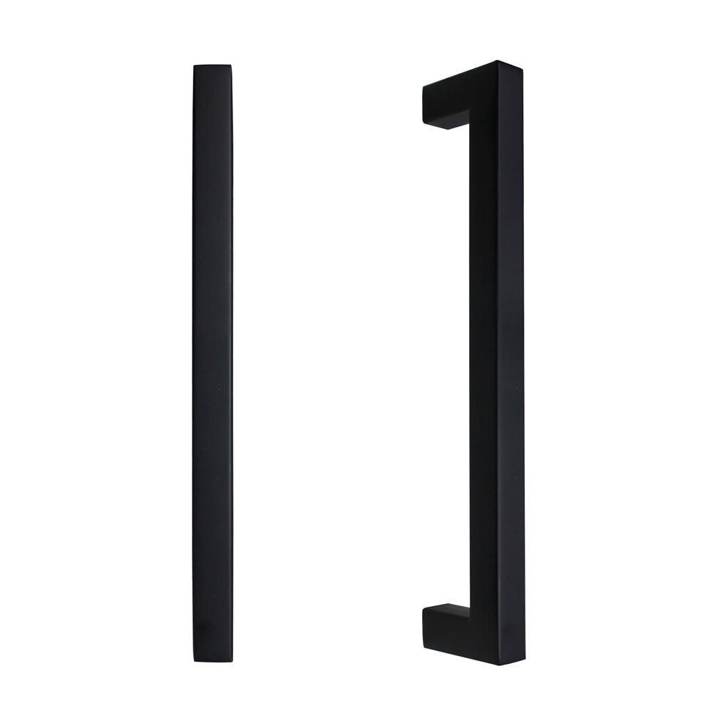 Square Type Black Cabinet Handle