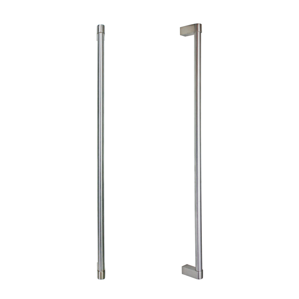 Black Recycled Plastic D-Bar Square Cabinet Handle 128mm & Circular Black Recycled Plastic D-Bar Square Cabinet Handle 128mm & Circular