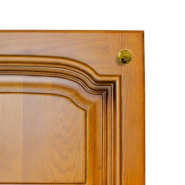 Knob, W=30mm, Gold Plated/Satin Chrome - 1 Pc.