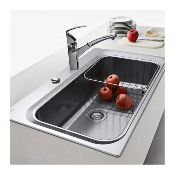 Franke Inset Sink, Acquario Line AEX 610, Top Mount, Stainless Steel Sinks