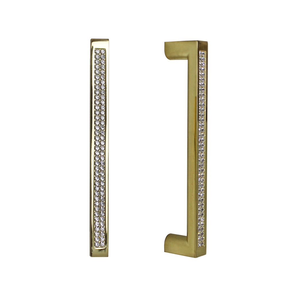 Decorative Handle with Crystals