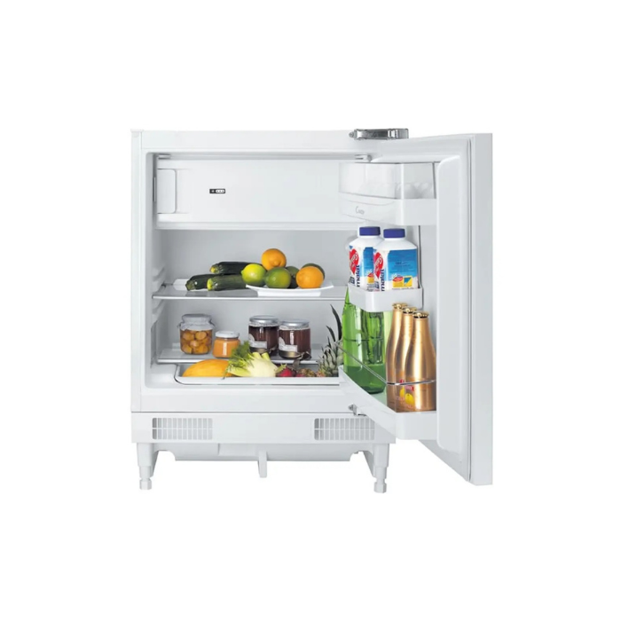 Candy CRU 164E Integrated Under-Counter Fridge, 100L, 60cm Wide, A+ Energy Class – White