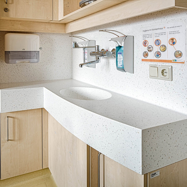 Acrylic Solid Surface, Staron Sheet, Pebble Swan