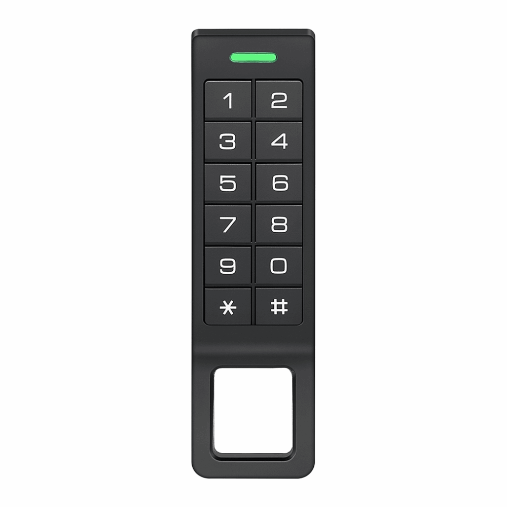 Al Meera Smart Digital Cabinet Lock with Keypad & NFC Card Access, Black Finish (Model: CDL-18 / KD890)