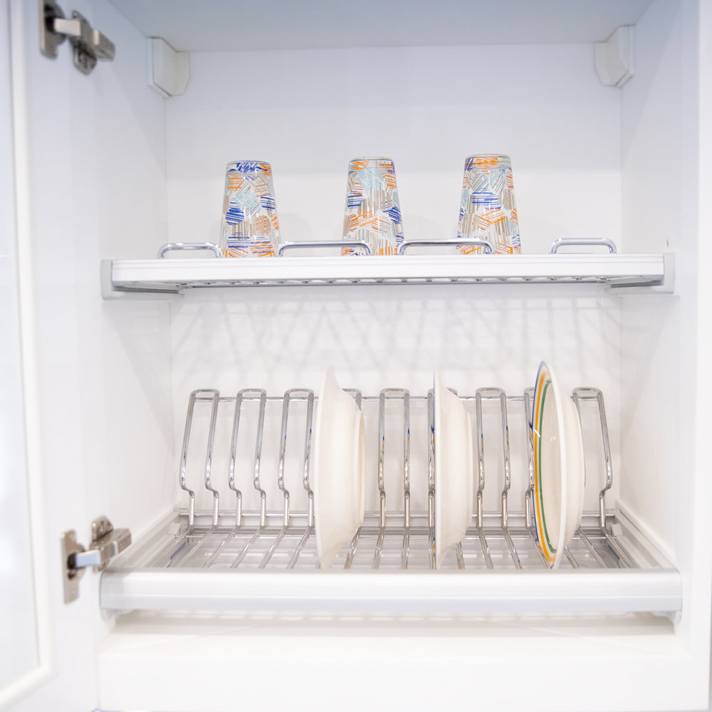 60cm Dish & Cup Draining Rack | Telescopic Sliding Drainer | UAE ...