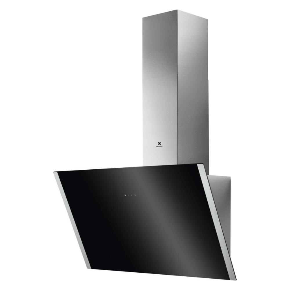 Electrolux 90cm Vertical Glass Chimney Hood with Hob2Hood and PowerBoost ECS9252K