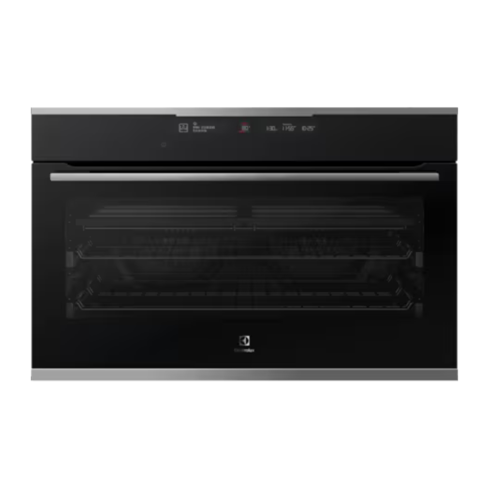 Electrolux 90cm Built In Electric Oven with Dual Fan and Meat Probe EVE916SD - 125L