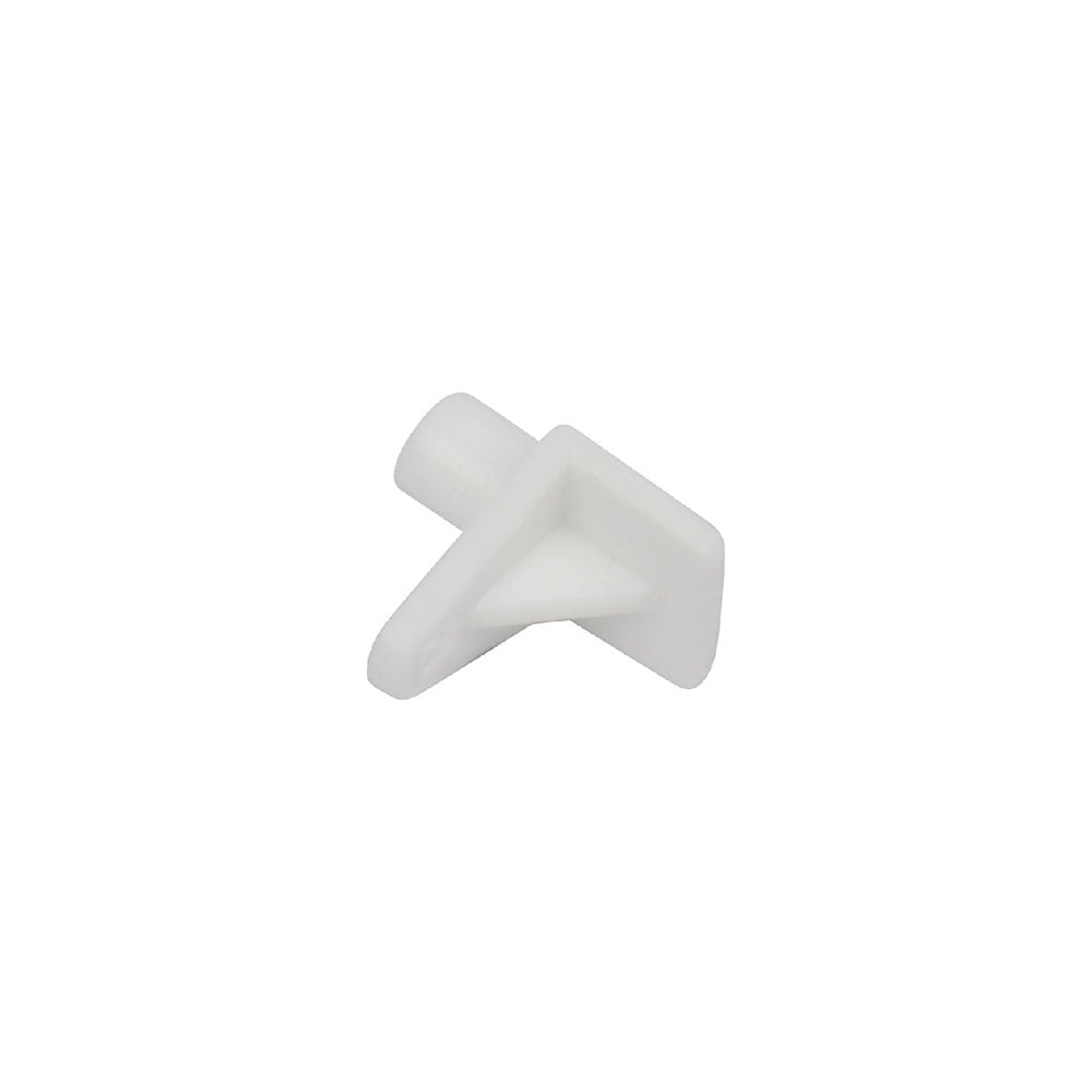 Shelf Pin Plastic 5mm, White - 100Pcs/ Pack