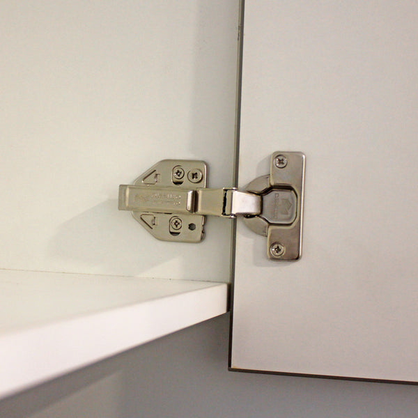 Al Meera Soft Closing Hinge 105° 52mm, Half Overlay with Mounting Plate & Hinge Cover