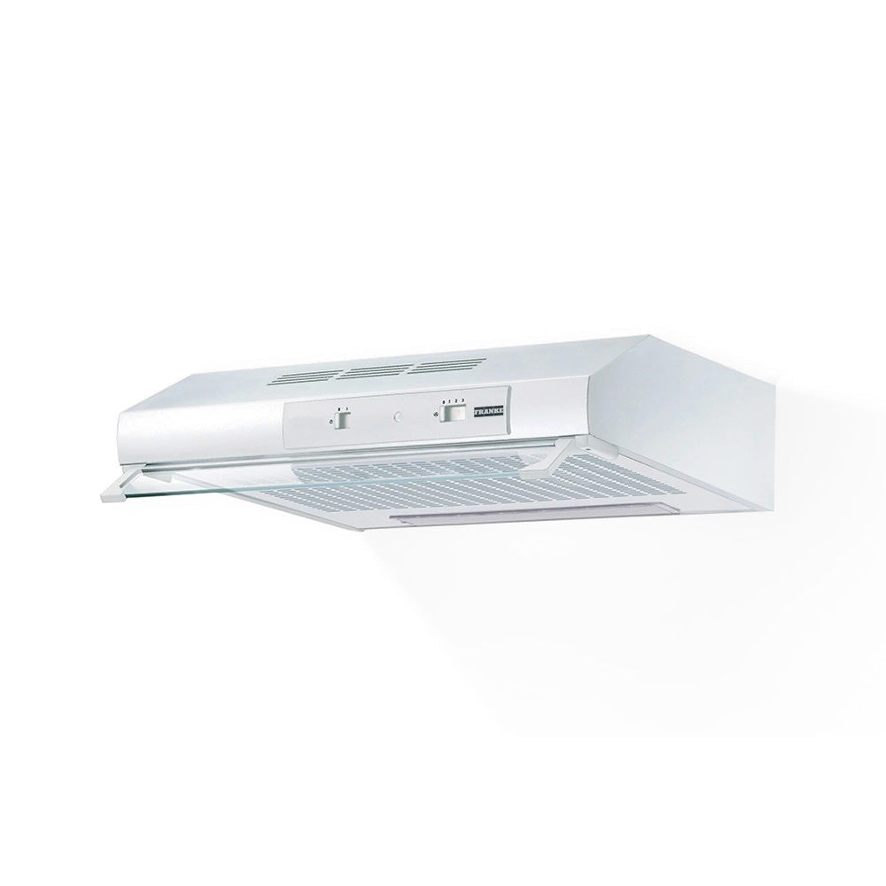 Franke 60cm Under Cabinet Hood, FTT-602.WH.FM, 180m³/h, Slide Switch, White