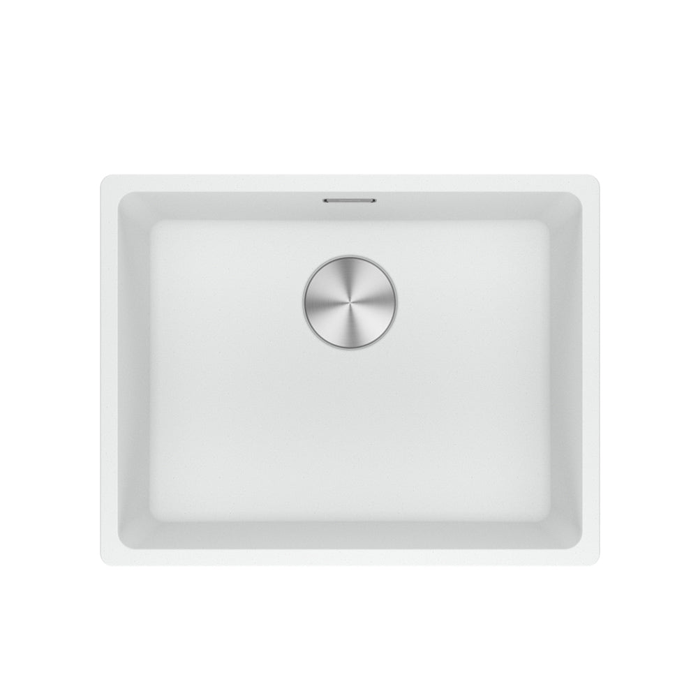 Franke Fragranite Sink, Maris MRG 110-52, Polar White, Single Bowl Sink