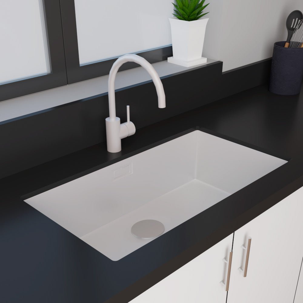 Buy Franke Fragranite Maris MRG 110-72 Sink - Polar White in Dubai, UAE ...