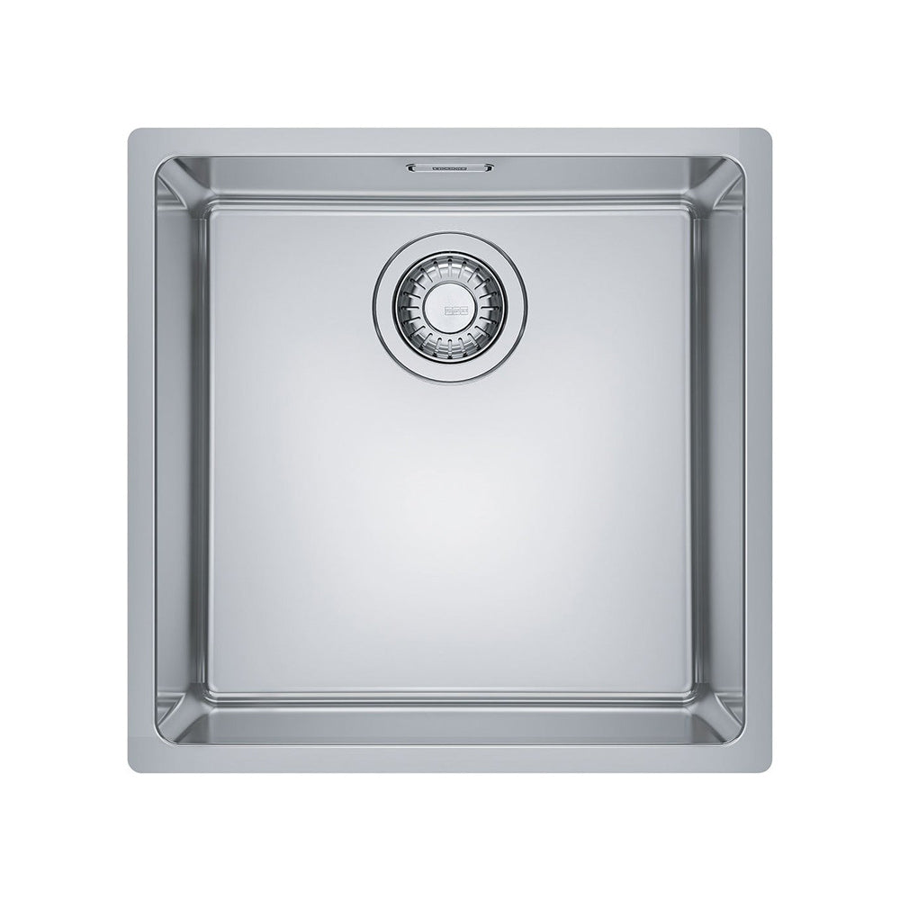 Premium Stainless Steel 1 Bowl Undermount Sink – Franke Maris MRX 110-40 – Constructed from high-quality stainless steel, this sink offers easy maintenance, corrosion resistance, and long-lasting performance.