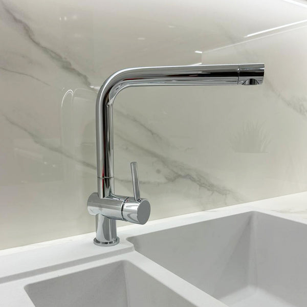 High-quality Franke CT304C (060) kitchen mixer tap featuring a durable ceramic disc cartridge and smooth single lever operation.