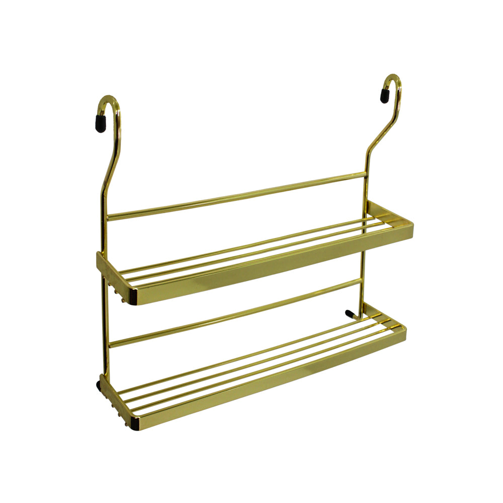Kitchen Wall Storage, 2-Shelf Hanging Spice Rack