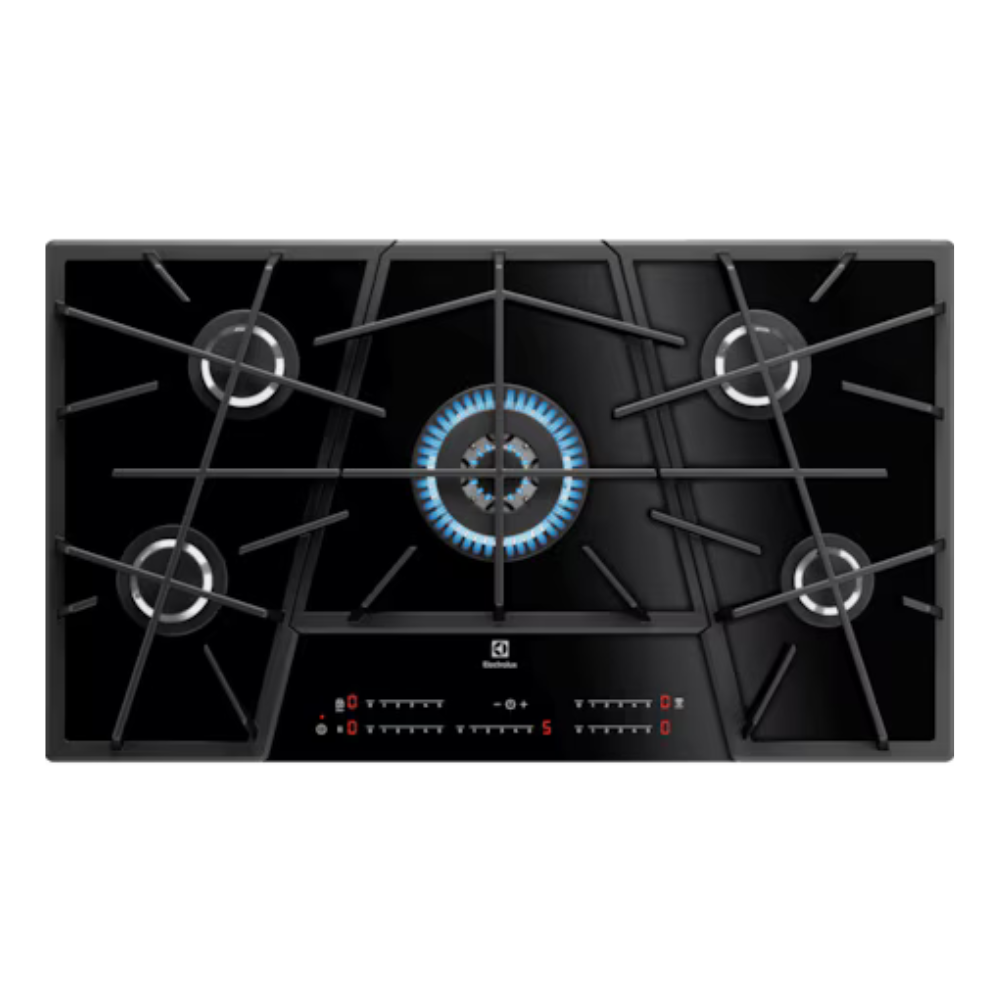 Electrolux Gas On Glass Hob KGV9539IK 5 Burner Hob2Hood Illuminated Controls Built-In