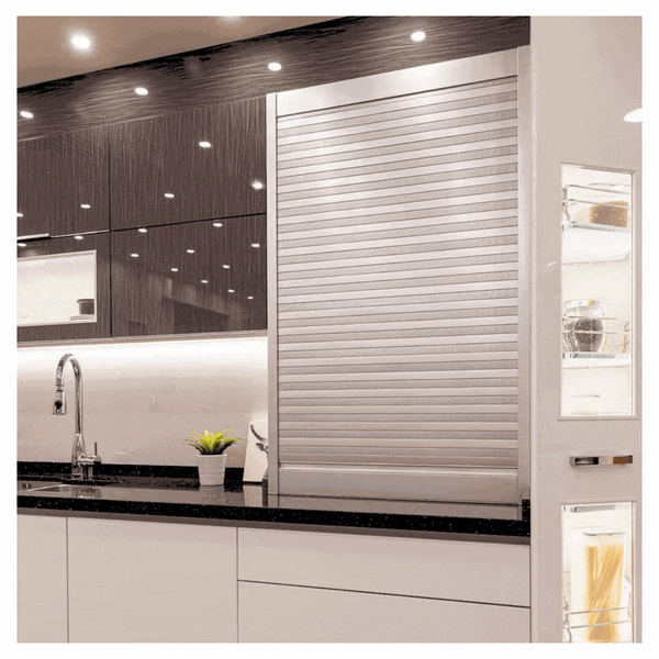 Kitchen Tambour Door System - Manual Operation