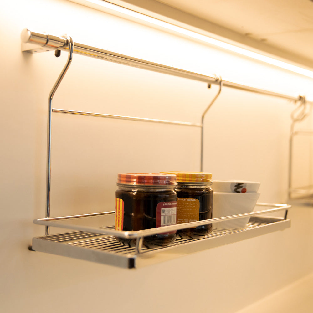 Hanging Kitchen Rack Rack Multi-Purpose Hanging Kitchen Rack – MeeraMore
