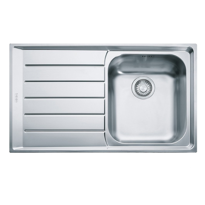 Franke Inset Sink, Neptune Plus NPX 611, Top Mount, 860(L) x 510(W) x 200(D)mm, Stainless Steel Sinks