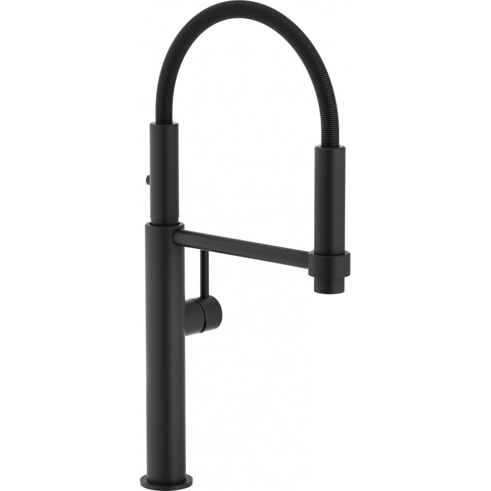 Franke Pescara 360 Doccia Kitchen Pull-out Mixer Tap – Black Matt, 360° Swivel