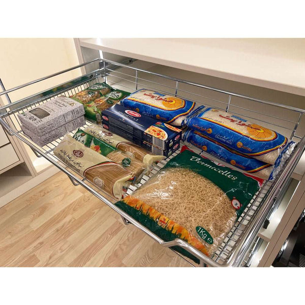 Kitchen storage basket, Metal Wire Food Storage Basket