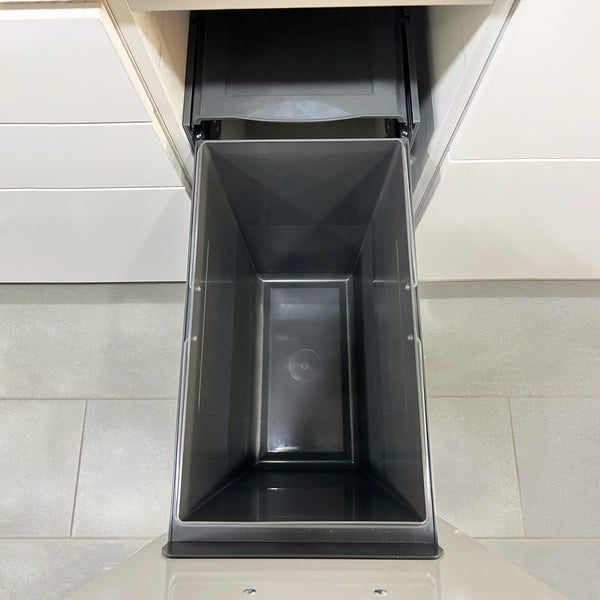 Dark Grey Cabinet Mounted Waste Bin by Al Meera – 45L Pull-out Design for Efficient Waste Management 