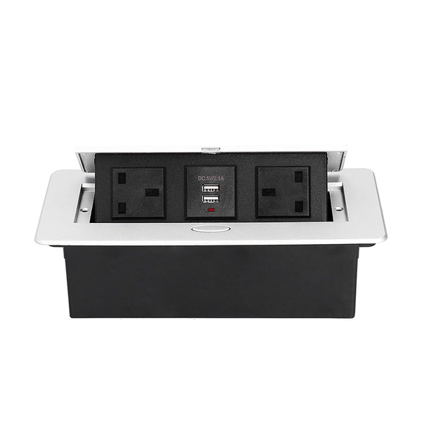 Rectangular Opening Socket Buy Table Top Rectangular Shape Hidden Pop-up Socket in UAE – MeeraMore