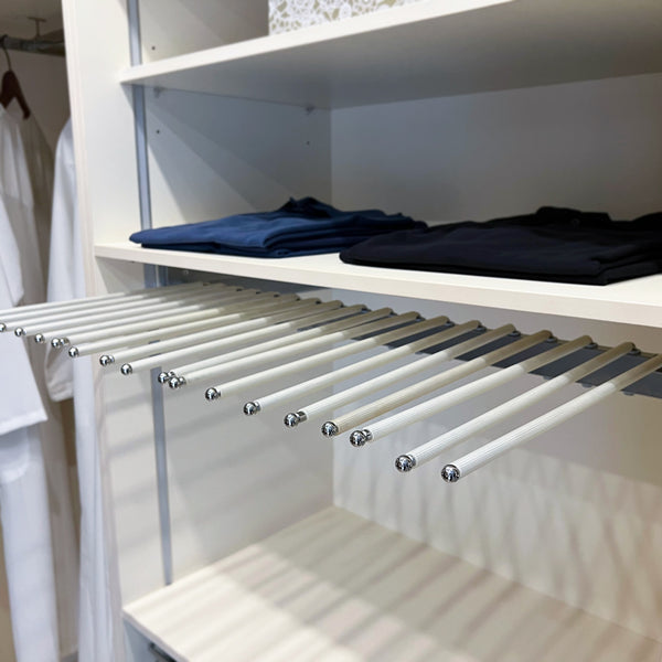 Trouser Racks. Shop Buy Pull-out Trouser Hanger, Racks & Organizers Online in UAE – MeeraMore