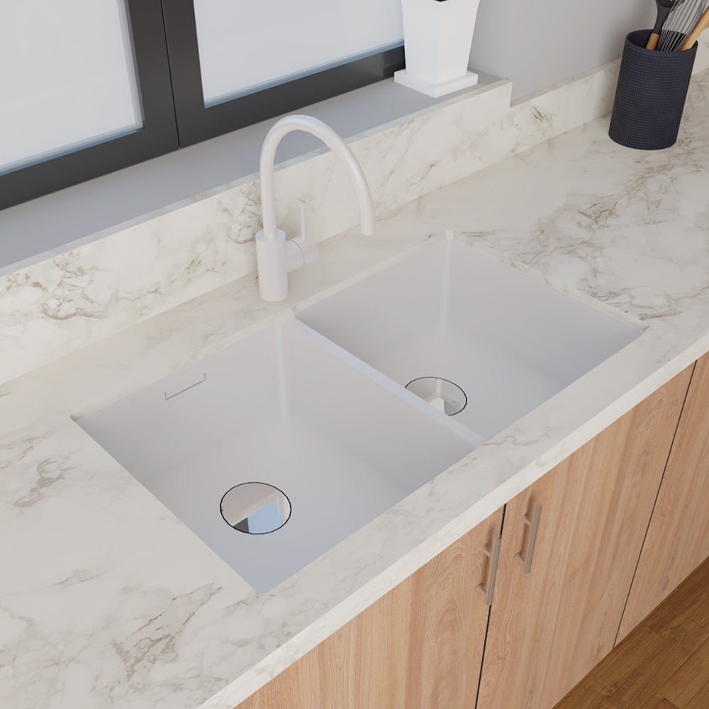 Franke Fragranite Sink, Maris MRG 120-35-35, 2 Bowl, Polar White in UAE ...
