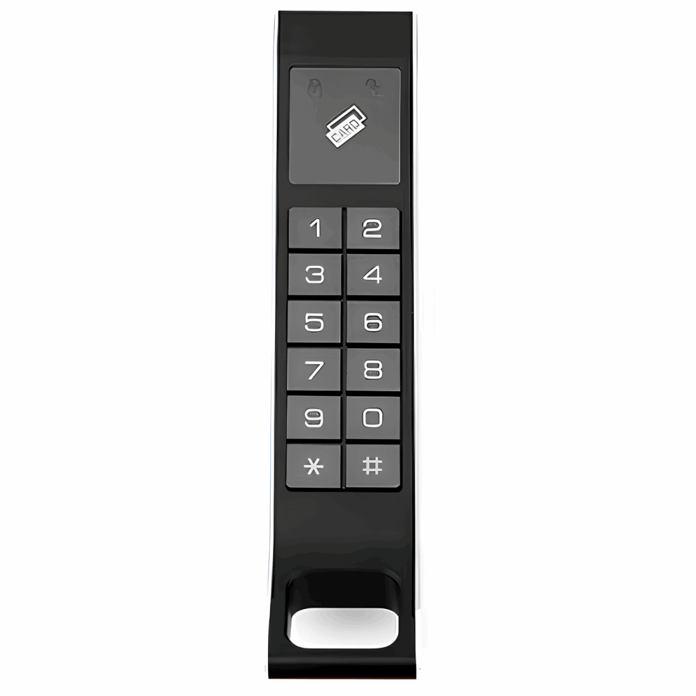 Al Meera Smart Digital Cabinet Lock with Keypad & NFC Card Access, Black Finish (Model: CDL-17 / KD890B)