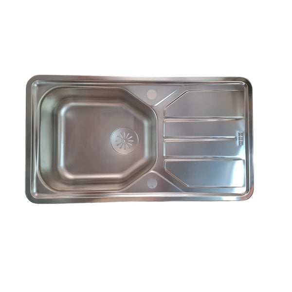 Franke Inset Sink, Galley GLN 611, 1-Bowls, 780x435mm BD=200