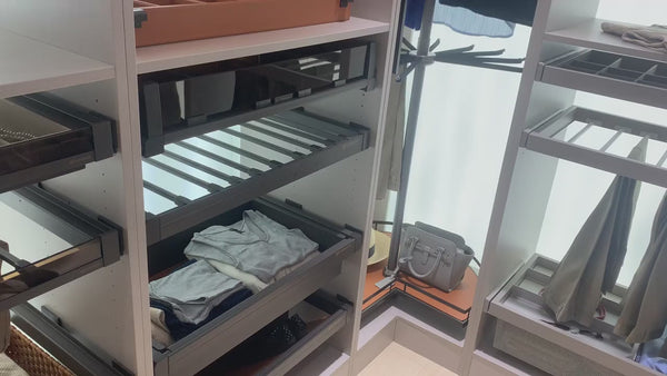 Soft Closing Trouser Rack, Clothes Hanger Rack